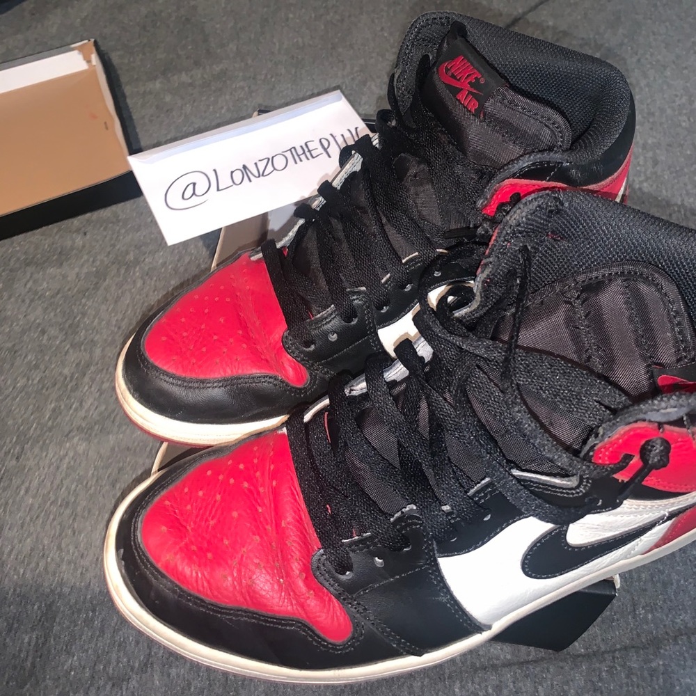 Jordan 1 “ bred toe “